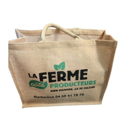 Sac Jute La ferme coté producteur