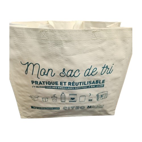 Sac Cabas "Mon sac de tri" Le Grand Narbonne