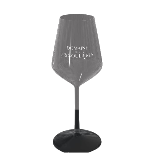 Verre en verre personnalisable Domaine des Frigoulières