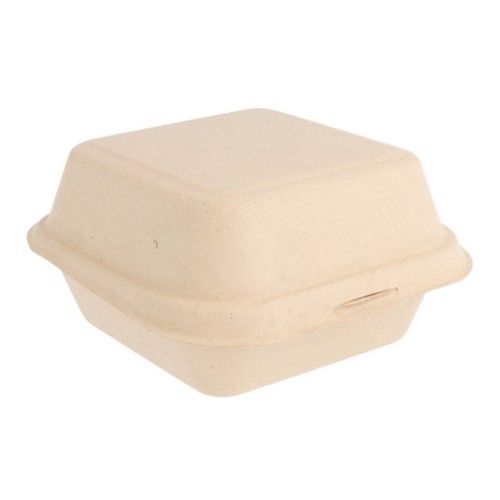 Boites bagasse hamburger "BIONIC" (x50)